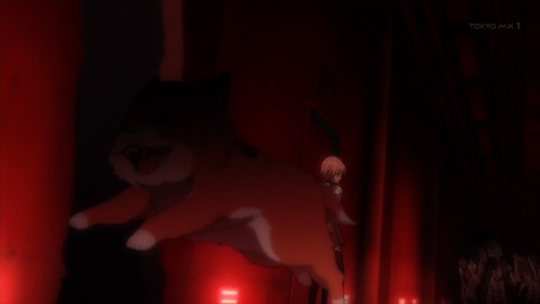 がっこうぐらし 地下で太郎丸が飛び出してきたシーン にわか速報 がっこうぐらし 地下で太郎丸が飛び出してきたシーン にわか速報
