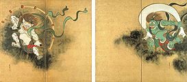 俵屋宗達の最高傑作、国宝「風神雷神図屏風」 : nkurabay373