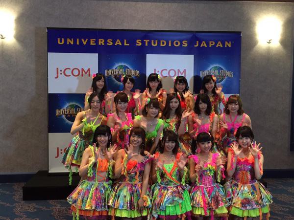 Live Usjの ユニバーサル モンスター ライブ ロックンロール ショー にnmb48が出演 Nmb48まとめったー