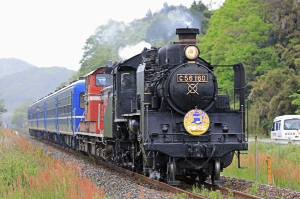C56-160 + 12系客車 5両 C56-160 + 12系客車 5両