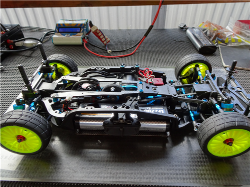 TC-01の前ギアデフ100万番で走らせてみた@ホングウ9月 : ひろやんの