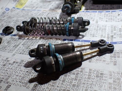 稼働率高めのDB01に青いOP投入 : ひろやんのRC日記