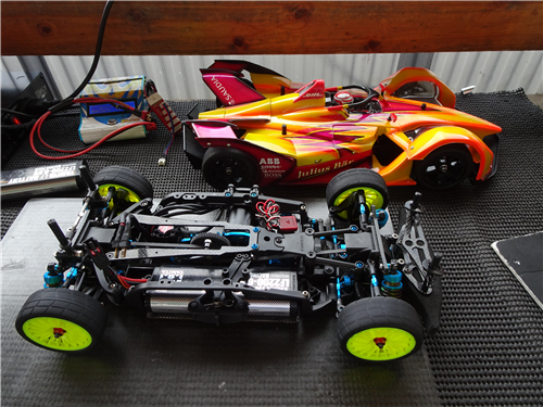 TC-01をスプール化したり、リアトー変えたり : ひろやんのRC日記