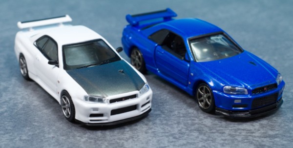 レビュー MINI-GT 1/64 日産スカイラインGT-R R34 VスペックⅡ