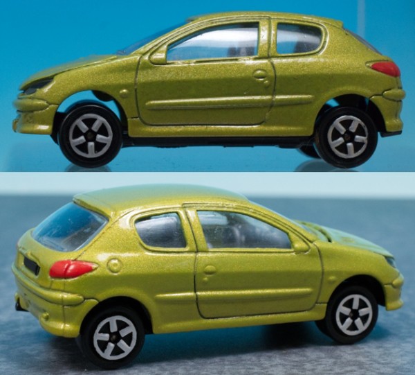 レビュー マジョレット プジョー 206 : ミニカー沼