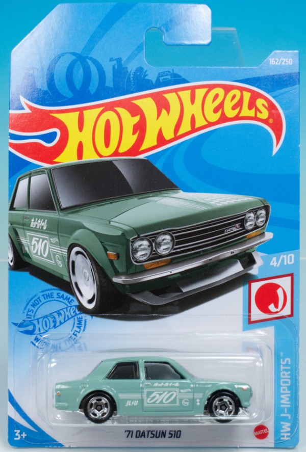 ホットウィール　プレミアム　RLC　71 ダットサン ブルーバード 510 RLC Exclusive '71 Datsun 510 – Mattel Creations