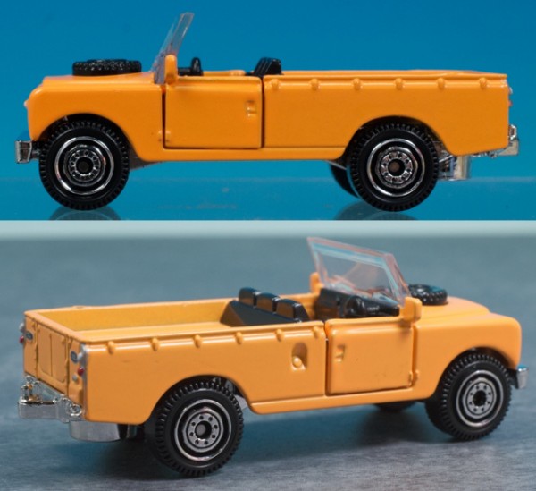 レビュー マッチボックス ムービングパーツ 1965 ランドローバー GEN