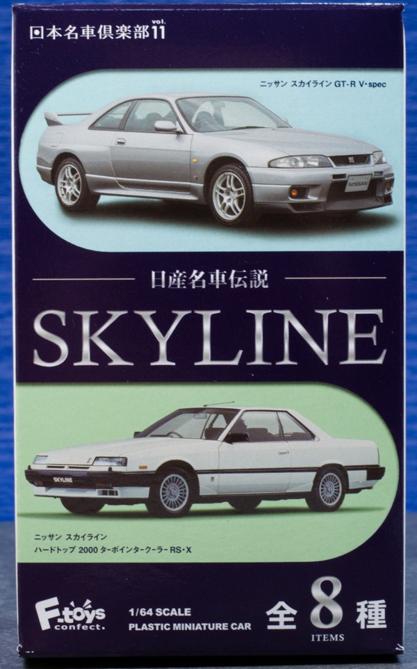 1/64 Nissan GT-R Selection Miniature Car 10pcs Complete Box