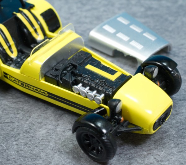 レビュー タカラトミーアーツ ホビーガチャ CATERHAM SUPER SEVEN 1/43