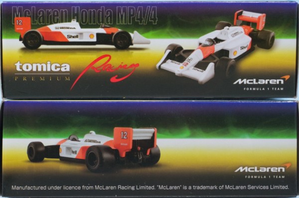 レビュー トミカプレミアムRacing マクラーレン ホンダ MP4/4 No.12