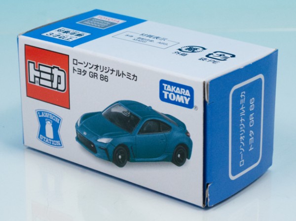 レビュー ローソンオリジナルトミカ トヨタ GR 86 : ミニカー沼