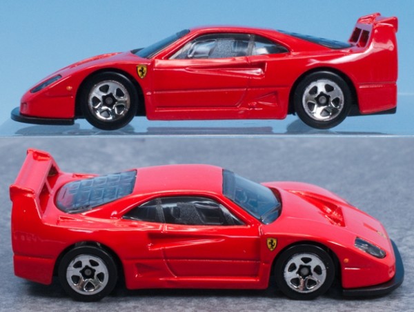 レビュー ホットウィール フェラーリ F40 コンペティツィオーネ