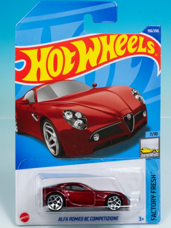 レビュー ホットウィール アルファロメオ 8C コンペティツィオーネ
