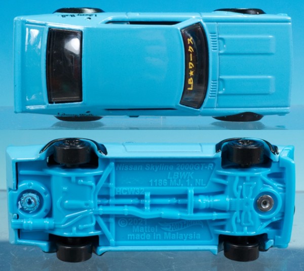 レビュー ホットウィール 日産スカイライン2000GT-R LBWK
