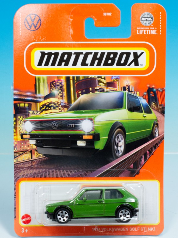レビュー マッチボックス 1976 フォルクスワーゲン ゴルフ GTI MK1