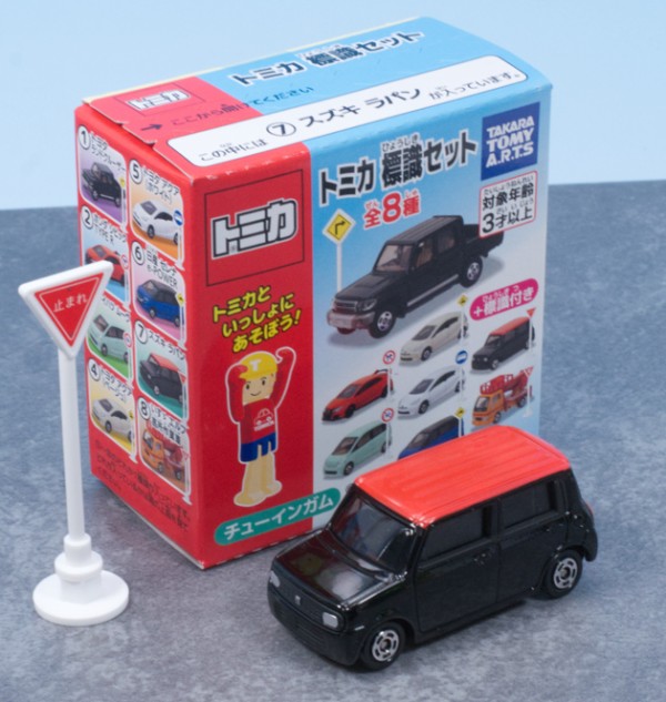 レビュー トミカ標識セット14 スズキ ラパン（2代目） : ミニカー沼
