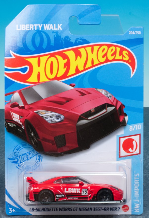 レビュー ホットウィール LBシルエット ワークス GT 日産 35GT-RR VER