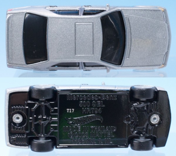 レビュー ホットウィール メルセデス・ベンツ 500 SEL（ワイルド
