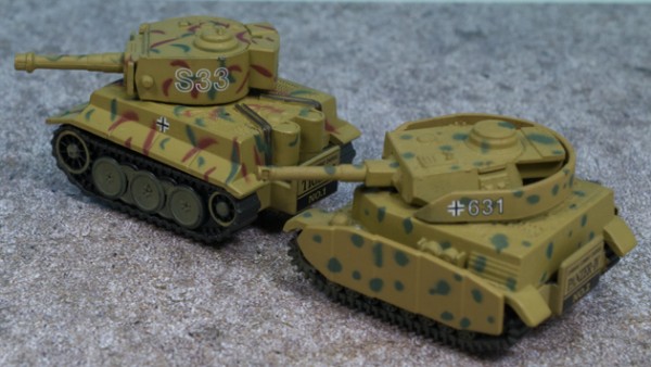 希少　ちびっこチョロＱ　戦車　シークレット　セット　TIGER コンバット レビュー ちびっこコンバットチョロQ ティーガーⅠ / Ⅳ号戦車