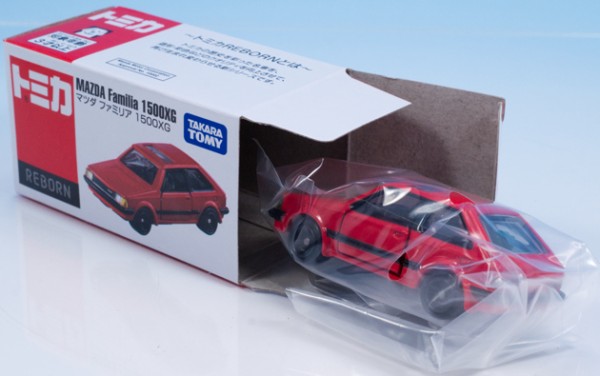 レビュー トミカ REBORN マツダ ファミリア 1500XG : ミニカー沼