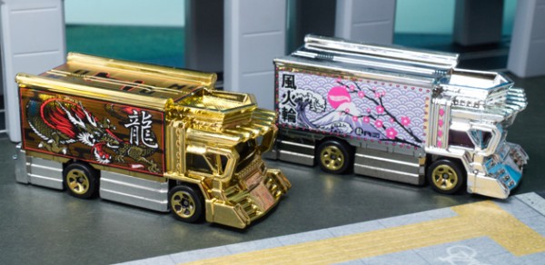 レビュー ホットウィール デコトラ ライジン・エクスプレス（ゴールド