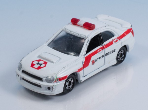 トミカ スバル インプレッサ WRX ハイパーレスキュー レビュー トミカ ハイパーレスキュー救急車両セット スバル