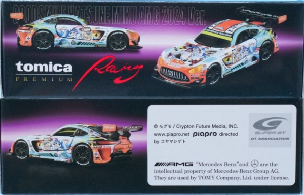 トミカプレミアムRac ing グッドスマイル 初音ミク AMG 2024Ver トミカプレミアムRacing グッドスマイル 初音ミク AMG 2024Ver
