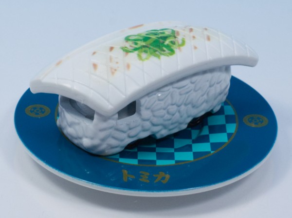 バラ売り可　寿司トミカ　其の二　サーモン　たこ　炙りいか　中とろ 7個セット 寿司トミカ 其の二(BOX) 4907953774209 おもちゃの通販 ハピネット