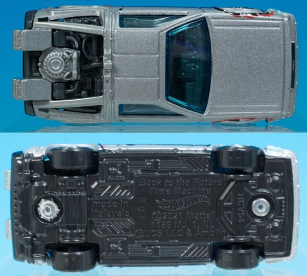 ホットウィール id バック・トゥ・ザ・フューチャー タイムマシン Free Shipping! Back to the Future Time Machine Hot Wheels ID