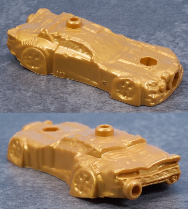 ホットウィール モンスタートラック メガレックス 金 ゴールド