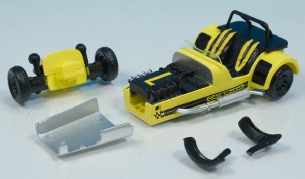 レビュー タカラトミーアーツ ホビーガチャ CATERHAM SUPER SEVEN 1/43