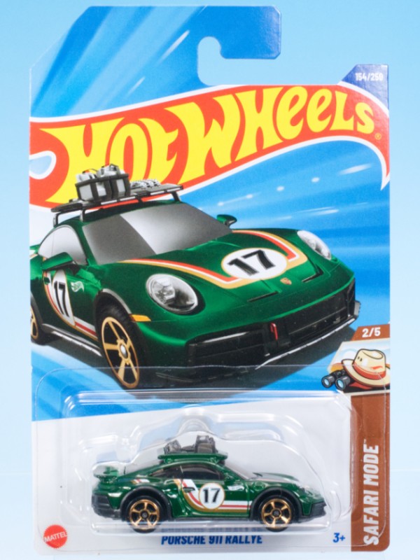 レビュー ホットウィール ポルシェ 911 ラリー : ミニカー沼