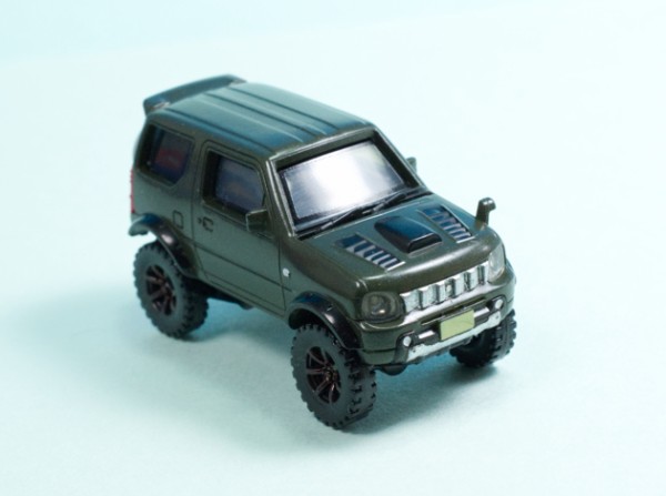 レビュー ビーム カプセルトイ 1/64 SUZUKI ジムニー JB23