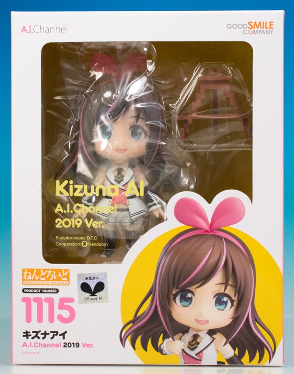 レビュー ねんどろいど キズナアイ A.I.Channel 2019Ver