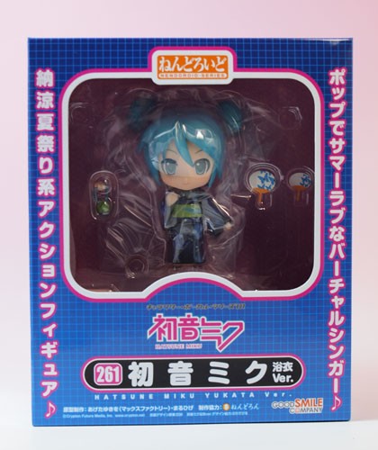 レビュー ねんどろいど 初音ミク 浴衣Ver. : ふぃぎゅる！