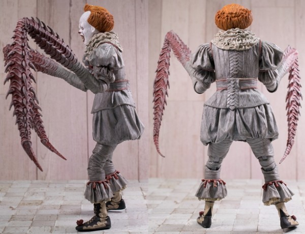新品未使用⭐︎NECA IT ペニーワイズ ダンシング 触手 フィギュア レビュー NECA『IT』ペニーワイズ ダンシング・クラウン 7インチ
