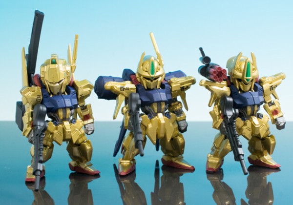 レビュー FW GUNDAM CONVERGE GOLD EDITION 百式改 / 量産型百式