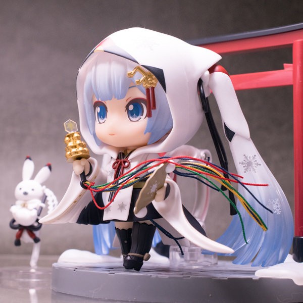 レビュー ねんどろいど 雪ミク タンチョウ巫女Ver.(2018