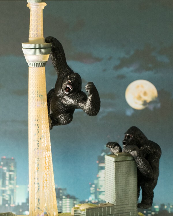 ♯Kri21GTデスクコング全5種どうぶつリアルフィギュア