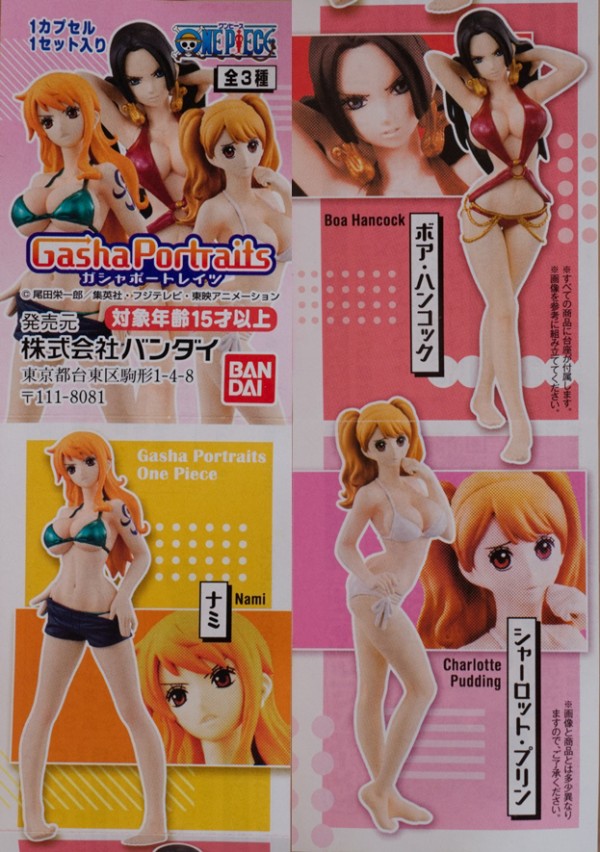 レビュー バンダイガシャポン ワンピース ガシャポートレイツ03