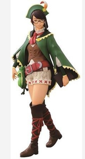 レビュー 一番くじモンスターハンター4 ラストワン賞 ギルドの受付嬢