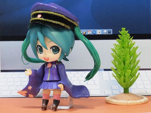 大正浪漫のサクラサク「ねんどわいど 千本桜ミク」で遊んでみた