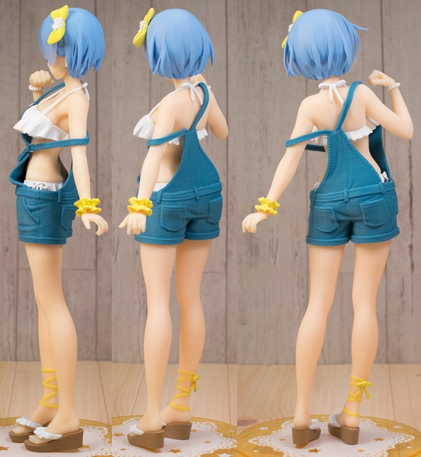 レム　サロペット水着　コスプレ レム サロペット水着 コスプレ レビュー タイトー Re:ゼロから