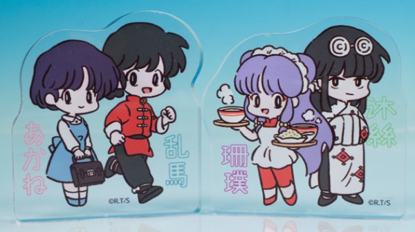 らんま½ キャンドゥ オブジェ レビュー 100円ショップ キャンドゥ らんま1/2 アクリルプレート