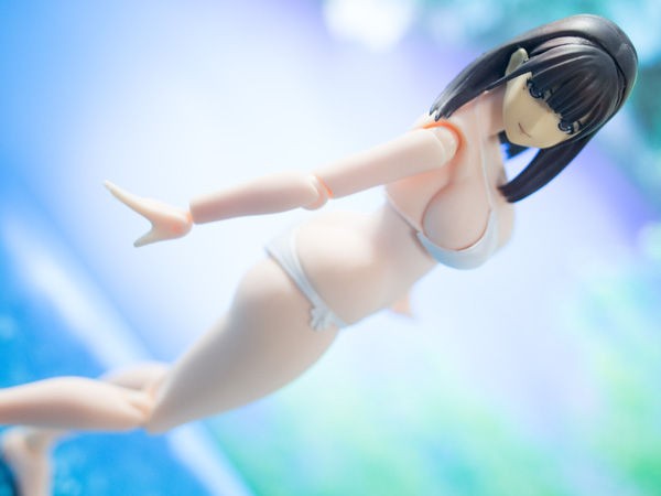 figma すーぱーそに子 水着ver.のぽっちゃりボディで遊んでみた編