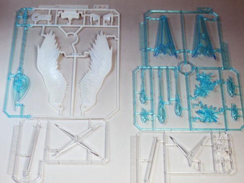 新品未開封 バンダイ ダンボール戦記 LBX エフェクトパーツ セット レビュー ダンボール戦機LBXカスタムエフェクト005/006（天使の