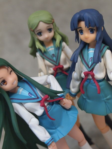 Figma 涼宮ハルヒの憂鬱 鶴屋さん 制服Ver. 全高:約150mm 可動フィギュア figma 鶴屋さん 制服ver.