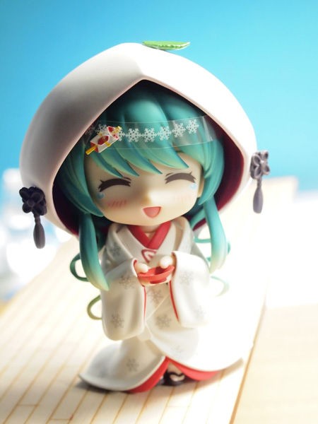 新春レビュー ねんどろいど 雪ミク いちご白無垢Ver.（2013
