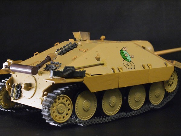 プラモ作ろう！プラッツ ガールズ＆パンツァー1/35ヘッツァー