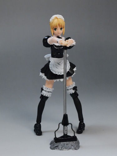 ガレキ完成 figmaセイバーメイドver.(協会騎士団） : ふぃぎゅる！